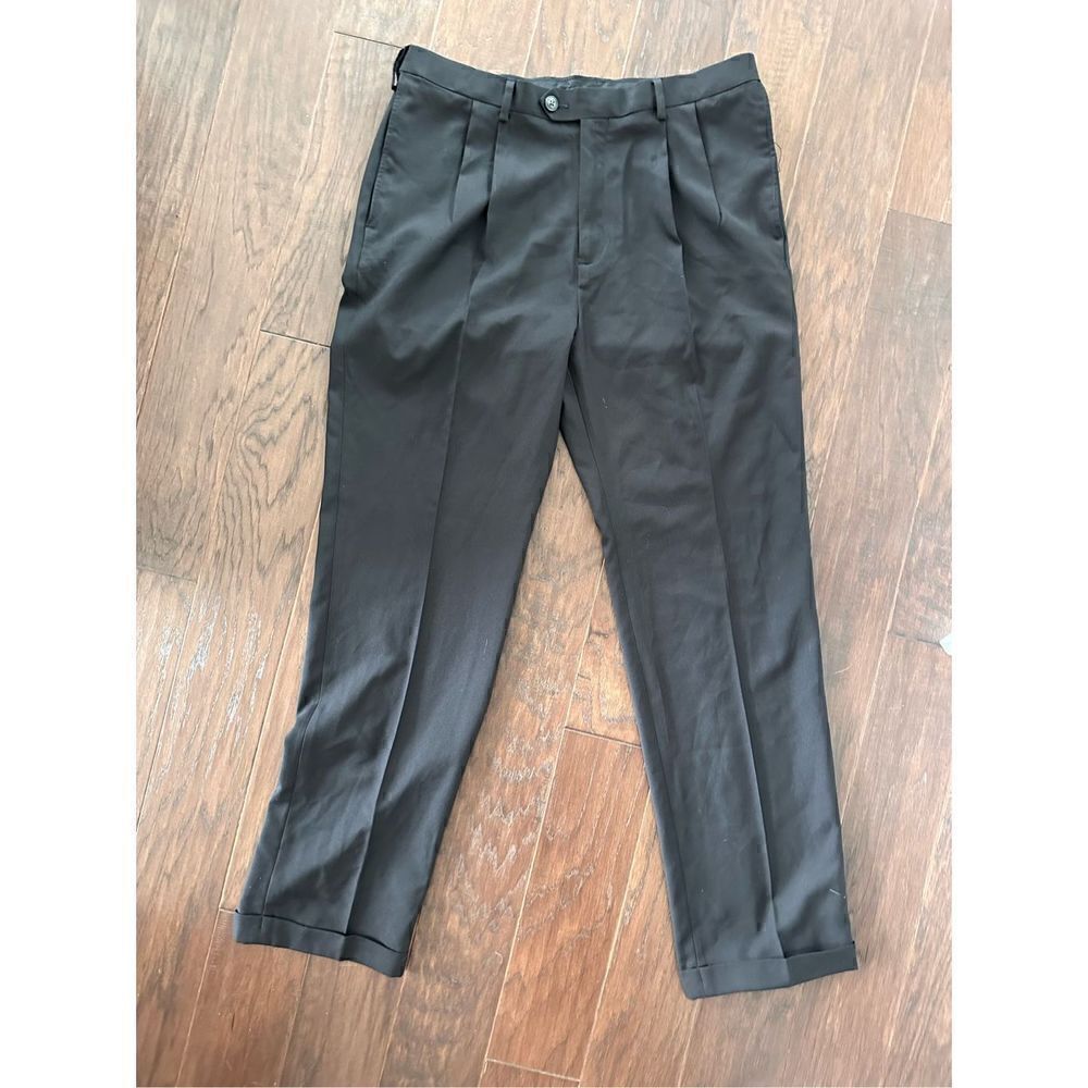 Men’s Haggar Black Dress Pants